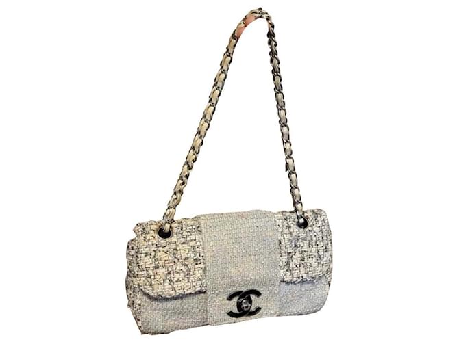 Timeless Chanel Tweed atemporal Multicor  ref.589514