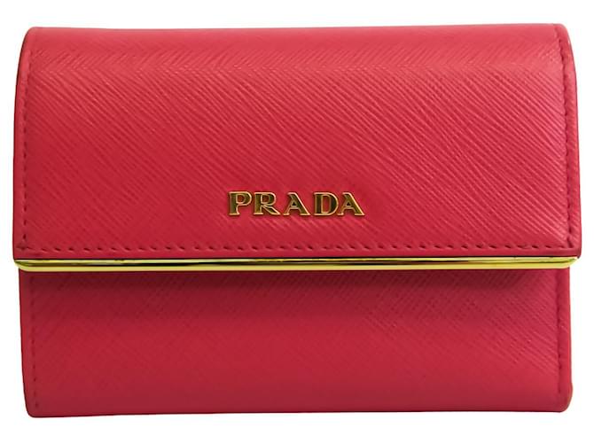 Prada Saffiano Pink Leather  ref.589831