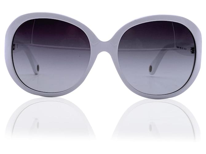 Dolce & Gabbana D&G blanco de gran tamaño 3034 gafas de sol 57/17 130MM Acetato  ref.590057