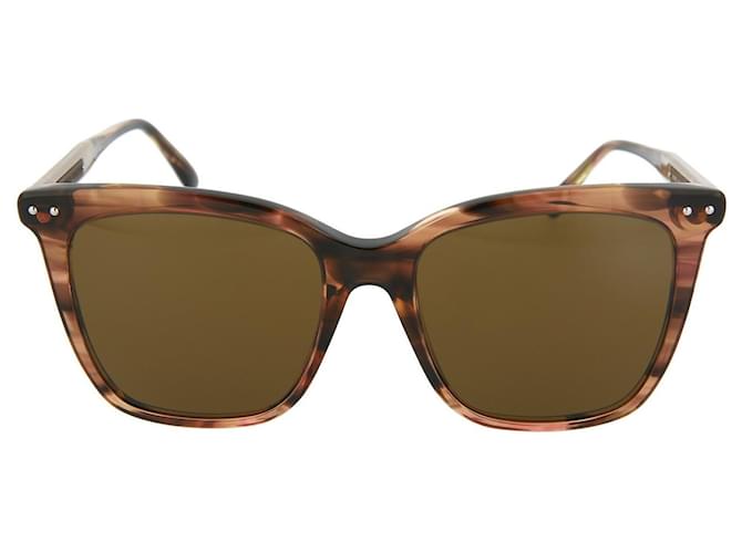 Bottega Veneta Square-Frame Sunglasses  ref.590579