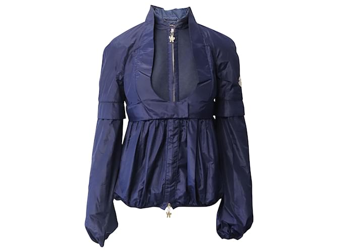 Moncler hotsell silk jacket