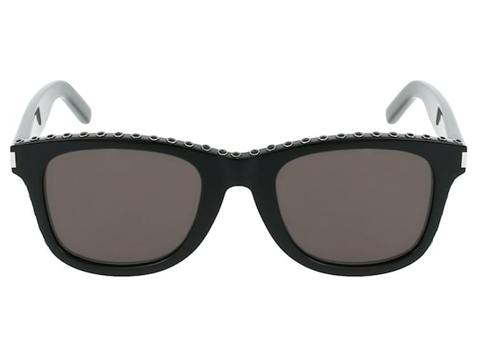 Saint Laurent Square-Frame Acetate Sunglasses Black Cellulose fibre  ref.590817