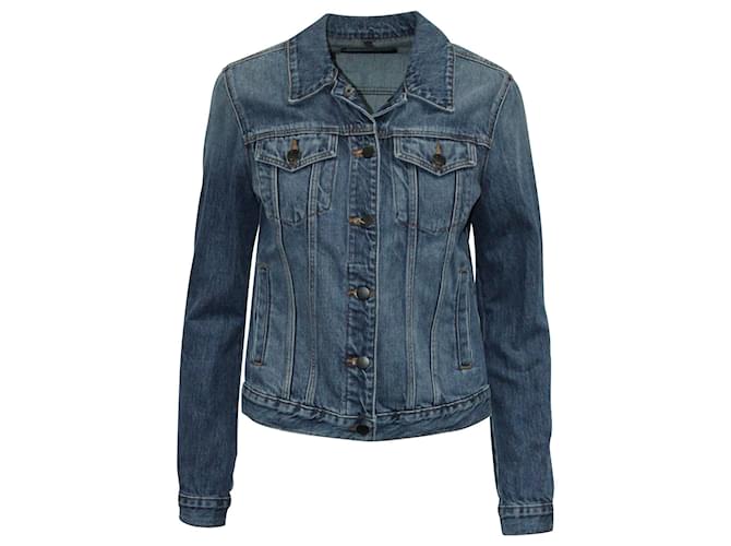 Giacca J Brand in denim di cotone blu  ref.590835