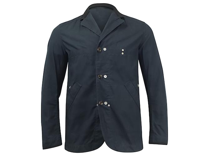 Junya Watanabe x Seil Marschall Sport Hunting Coat in Navy Blue Cotton  ref.590845