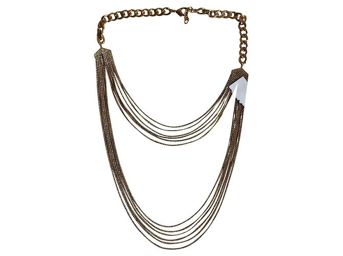 Weekend Max Mara Collar de metal dorado de MAX MARA