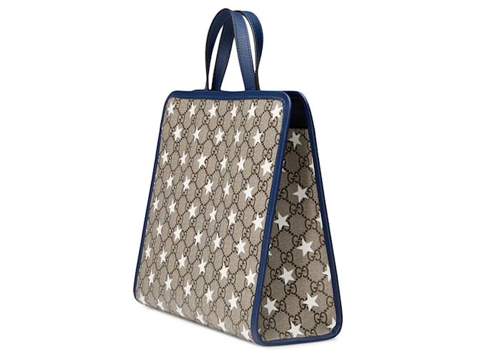 Gucci tote bag Kids stras Blue  ref.591226