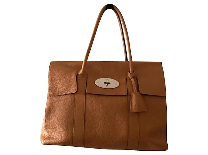 Mulberry Heritage Bayswater Caramel Leather  ref.591327