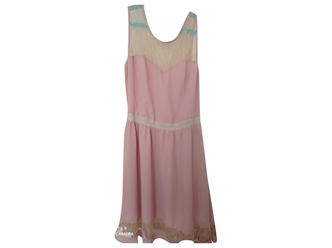 Autre Marque Dresses Pink Viscose  ref.591334