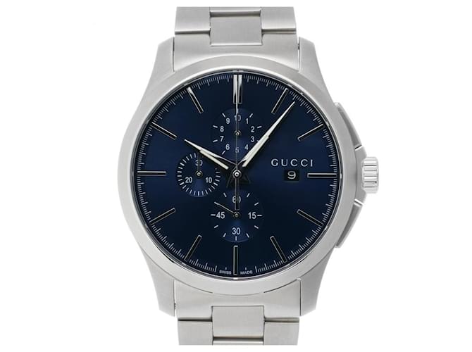 Gucci Relógios de quartzo Azul marinho Aço  ref.591340