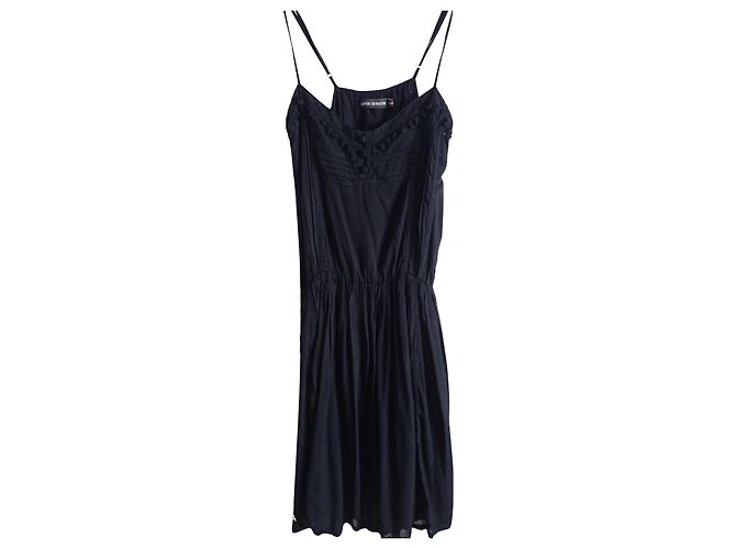 Antik Batik Black Cotton Skater Dress