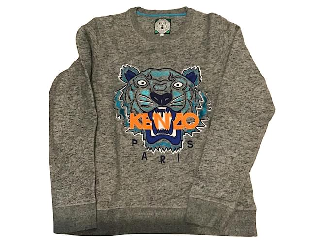 Kenzo Sweatshirt Grau  ref.591401
