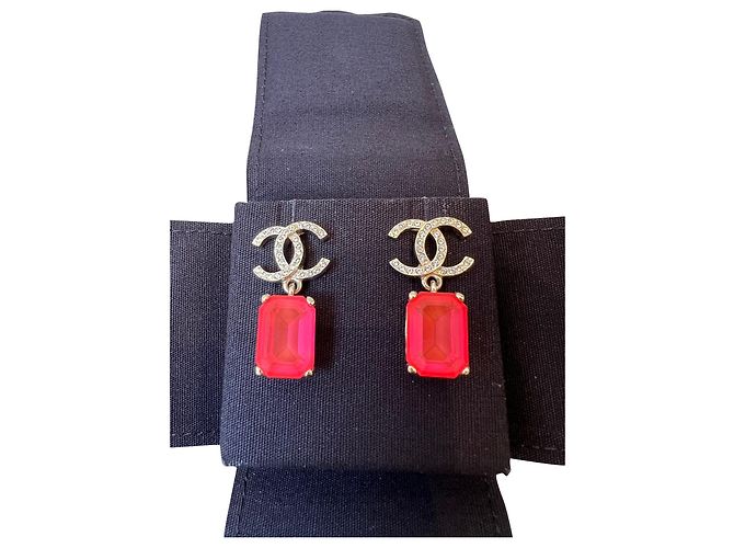 Coco Crush Chanel Boucles d'oreilles Rose