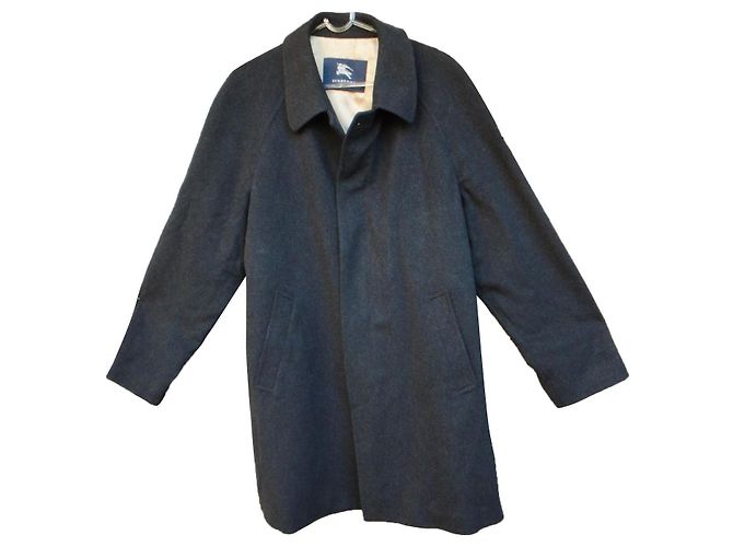Burberry short coat size 54 Dark grey