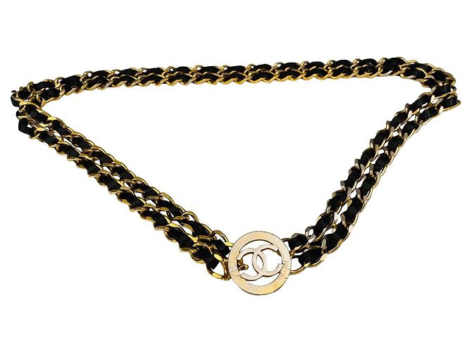 Cambon Chanel belt Black