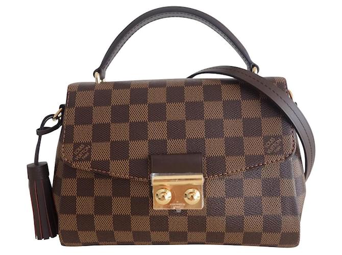Louis Vuitton Vuitton Croisette bag Brown Cloth ref.591623 - Joli