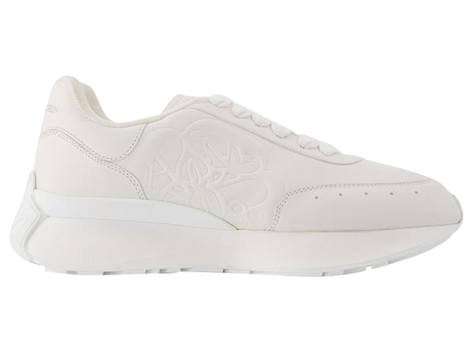 Sneakers - Alexander Mcqueen - White - Leather  ref.591965