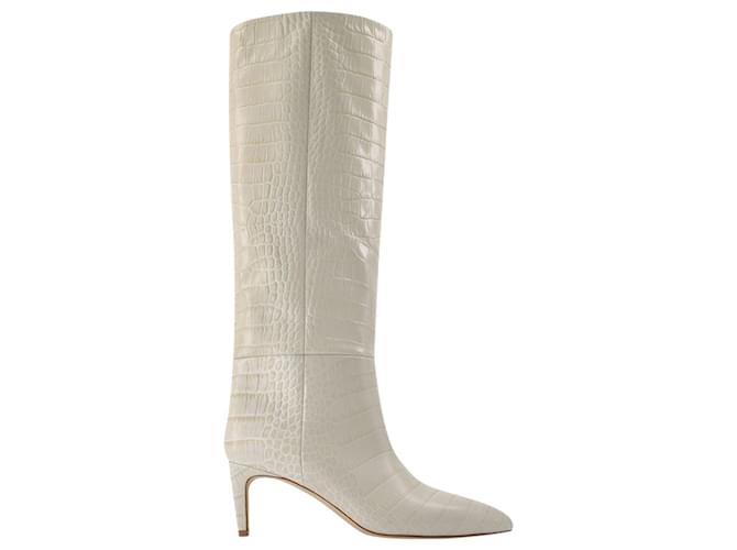 white paris texas boots