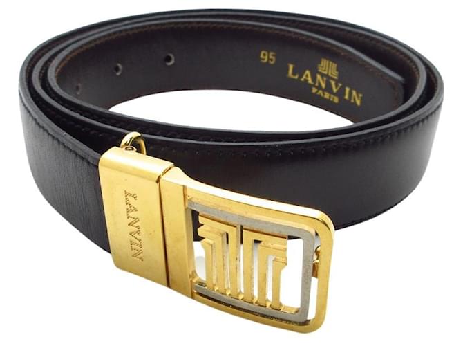 LANVIN Silvery Leather  ref.592342