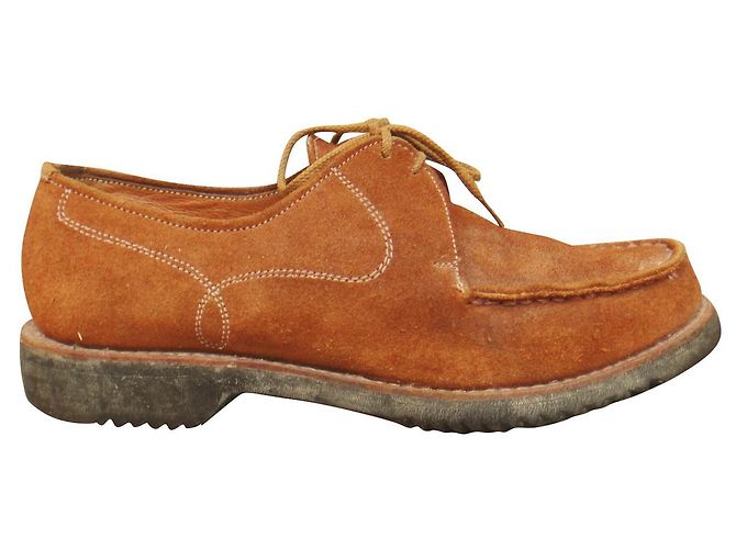 derbies vintage Paraboot p 37 Marron