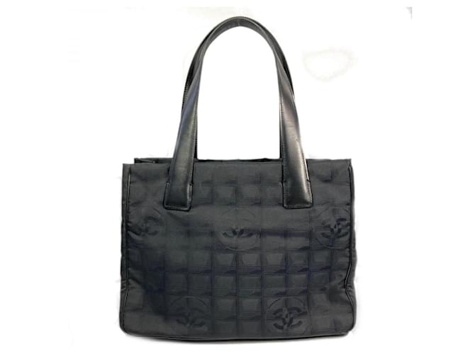 Chanel Nouveau sac cabas Travel Line Nylon Noir  ref.592567