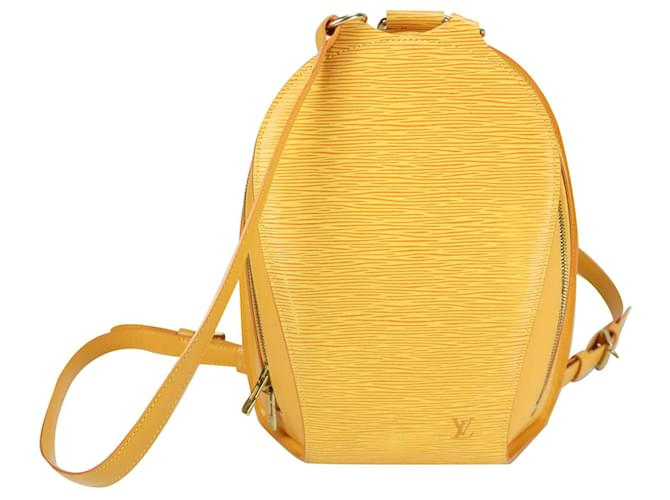 Louis Vuitton 'Mabillon' Backpack in Yellow