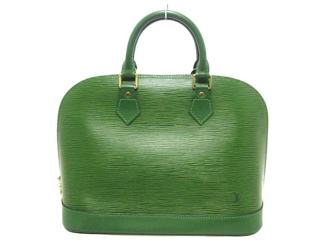 Louis Vuitton Alma Green Leather ref.593309 - Joli Closet