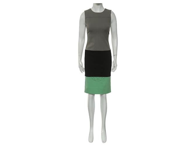 Diane Von Furstenberg DvF Sharby colourblock sheath dress Multiple colors Viscose  ref.593347