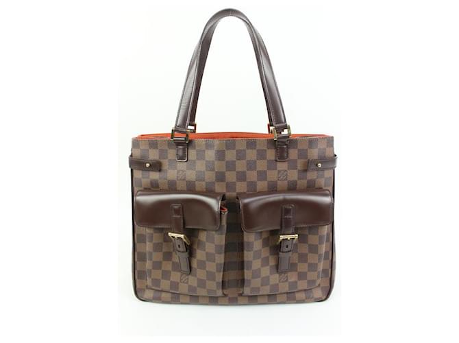 Louis Vuitton Damier Ebene Uzes Manhattan Shoulder Bag