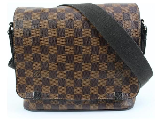 Louis Vuitton Damier Ebene District PM Messenger Bag Leather ref.593520 -  Joli Closet