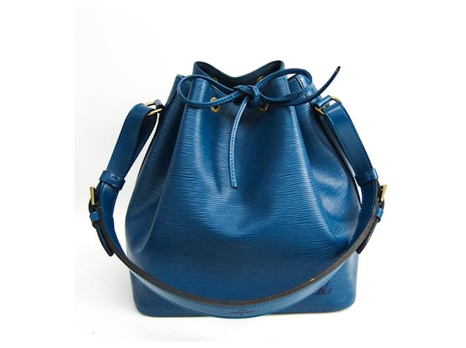 Noe Louis Vuitton Petit Noé Blue Leather  ref.593616
