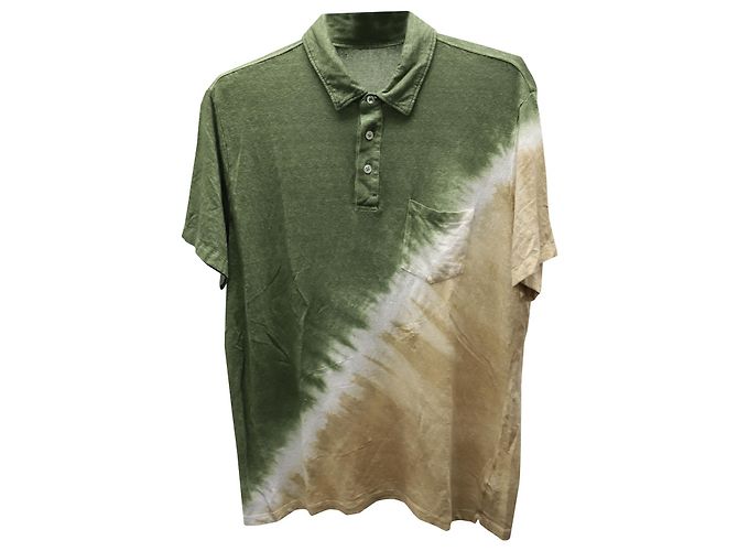 Autre Marque verde e beige, Camicia altea