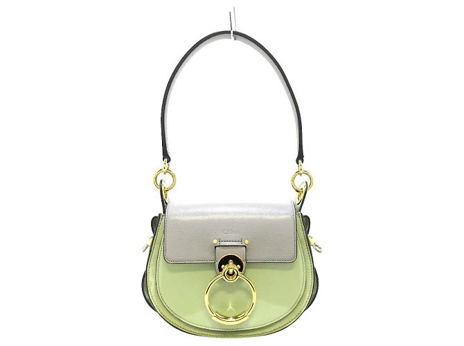 Chloé Chloe Tess Verde Pelle