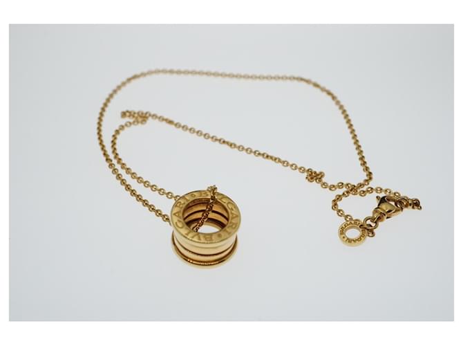 Bulgari Bvlgari  yellow gold necklace Gold hardware  -  Joli Closet