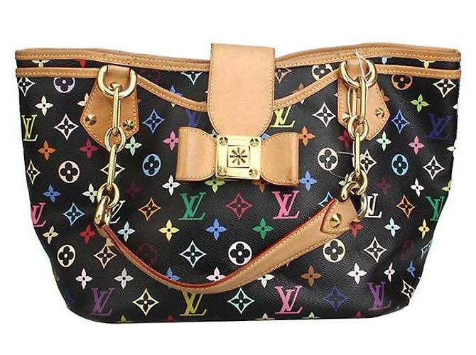 Louis Vuitton Monogramma Annie Tote multicolore Nero