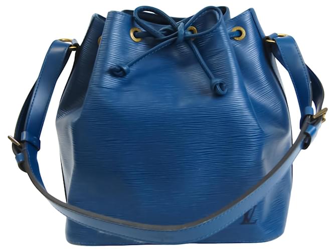 Noe Louis Vuitton Petit Noé Blue Leather  ref.594615