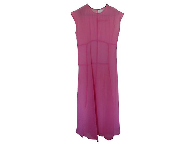 Victoria Beckham Kleid in Rosa Viscose Pink