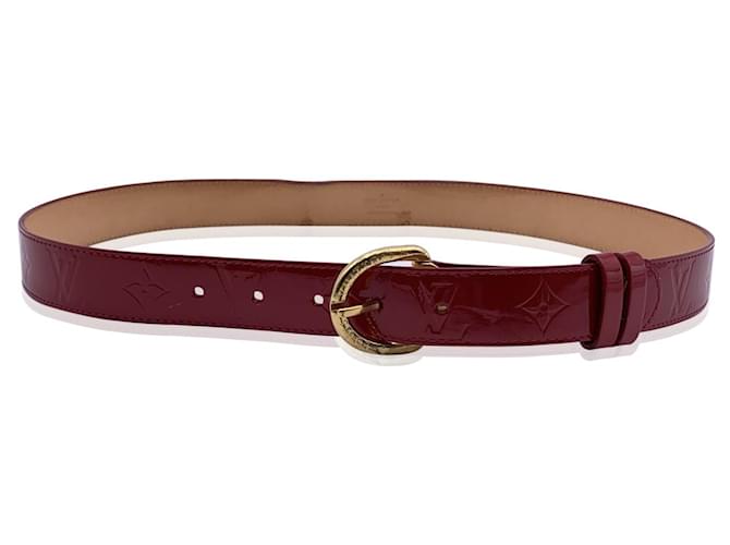 Louis Vuitton Patent Belt