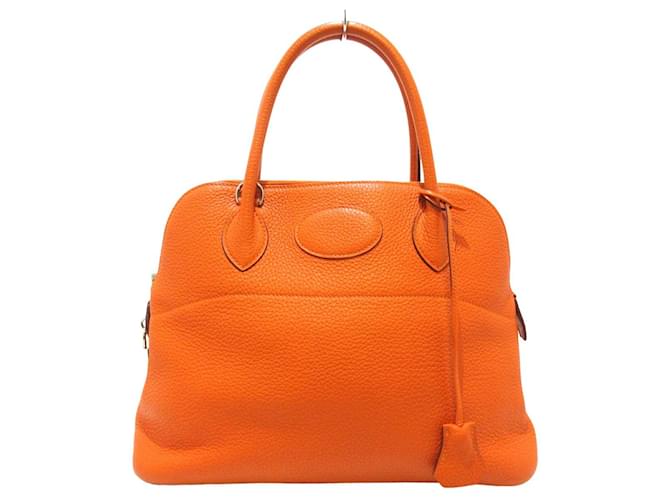 Hermès Hermes Bolide Orange Leather  ref.595107