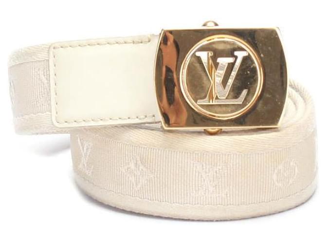 Louis Vuitton Louis Vuitton Ceinture LV Cut Monogram Canvas Belt Size