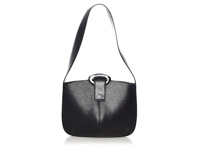 Black Louis Vuitton Epi Reverie Shoulder Bag