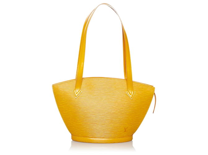 Louis Vuitton Yellow Epi Saint Jacques PM Long Strap Leather  ref.595668