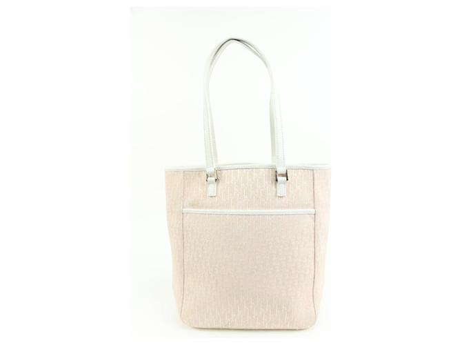 Dior Pink Monogram Trotter Shopper Tote Bag Leather  ref.596128