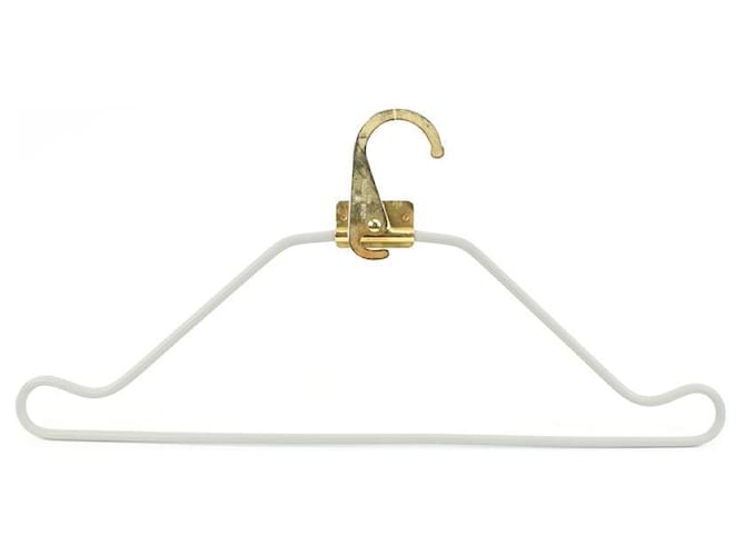 Louis Vuitton Gold x Grey Retractable Hanger White gold  ref.596382