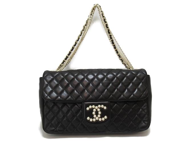 Chanel Matelasse Medium Westminster Flap Bag Black Lambskin ref.596387 -  Joli Closet