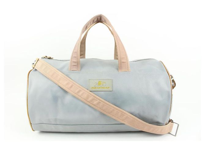 Louis Vuitton 2000 Borsa da viaggio Polochon grigia LV Americas Cup