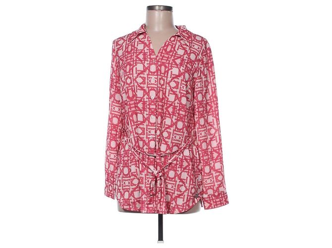 Autre Marque Dawid Tomaszewski Top Camiseta Rosa