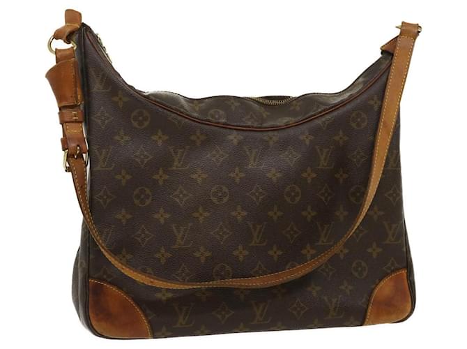 Louis Vuitton Monogram Boulogne 35 Shoulder Bag M51260 LV Auth bs1284 Cloth  ref.596885