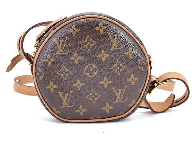 Louis Vuitton Monogram Boite Chapeau Souple Brown Cloth  ref.597144