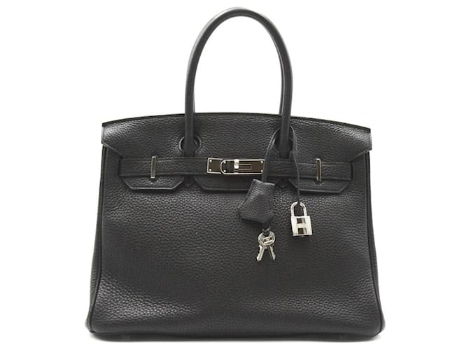 Hermès Togo Birkin 30 Black Leather  ref.597160