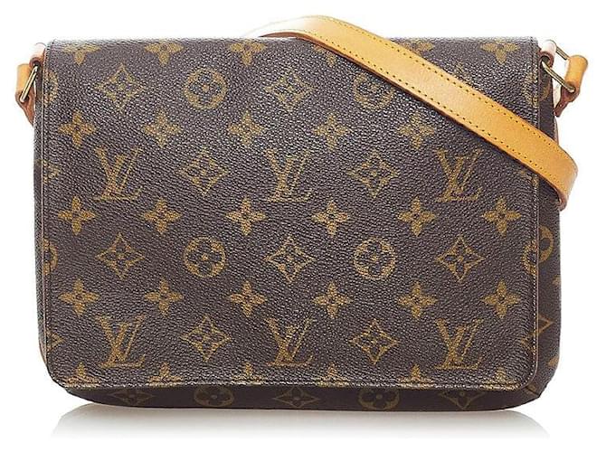 Louis Vuitton Monogram Musette Salsa Long Strap Brown Cloth ref.596637 -  Joli Closet